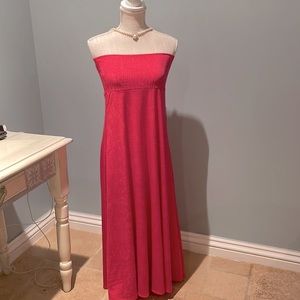 Lularoe NWT pink strapless dress size small